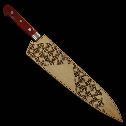 Suishin SUISIN Gyuto Cabo de Vinho com Bainha de Magnólia -Reirantai- (210mm)