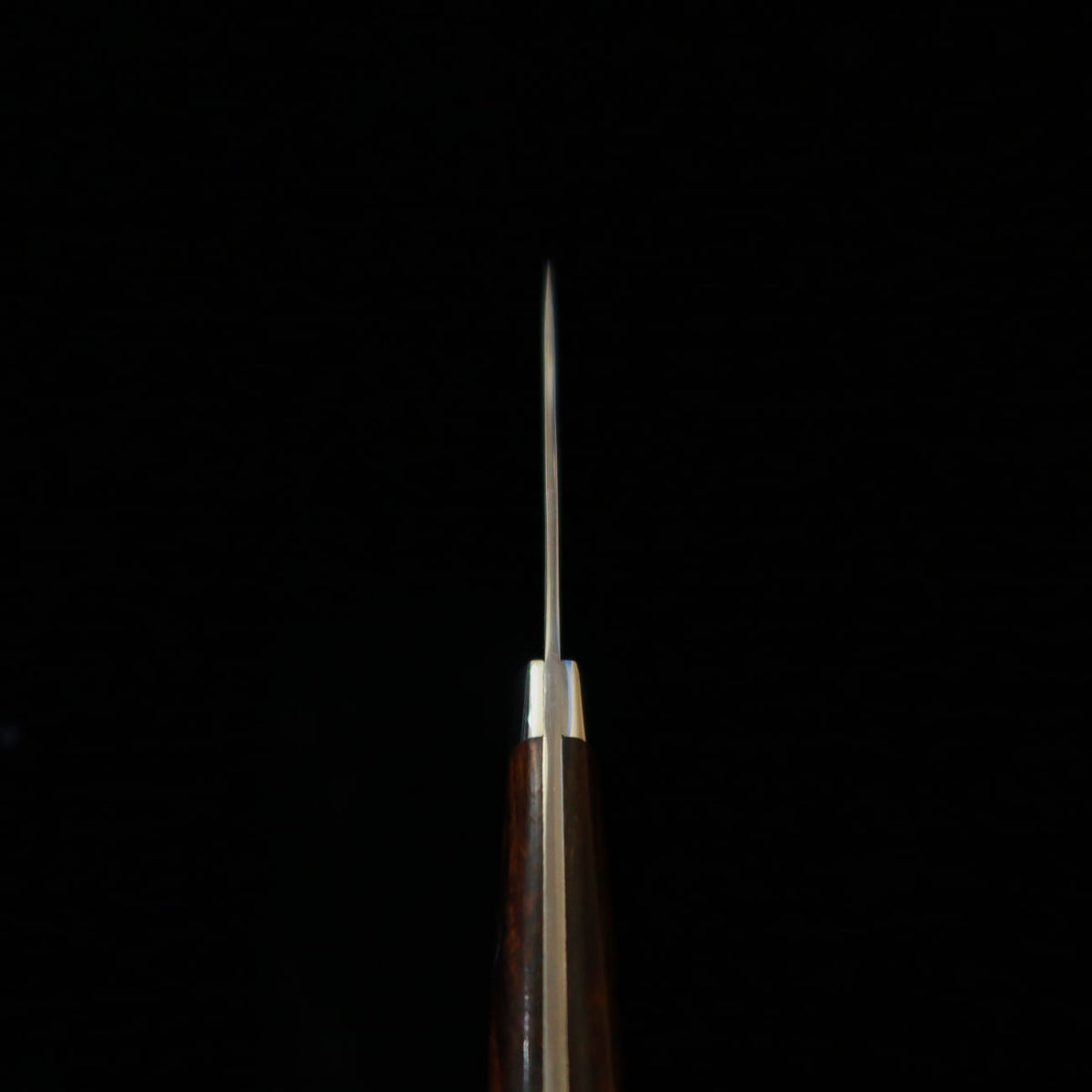 片山 雄太YUTA KATAYAMA "川蝉" ストレート VG10 ニッケルダマスカス アイアンウッド （73mm）