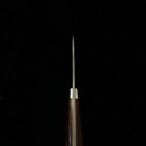 片山 雄太YUTA KATAYAMA "川蝉" ストレート VG10 ニッケルダマスカス アイアンウッド （73mm）