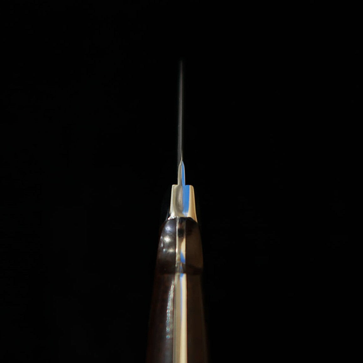 片山 雄太YUTA KATAYAMA "川蝉" ストレート VG10 ニッケルダマスカス アイアンウッド （73mm）