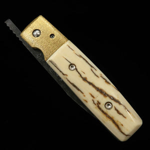 Takeda Hamono Inagaki Saku Bitchu Type Liner Lock Folder A Mammoth Aogami Super