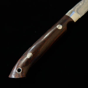 片山 雄太YUTA KATAYAMA "川蝉" ケーパー VG10 ニッケルダマスカス アイアンウッド （73mm）