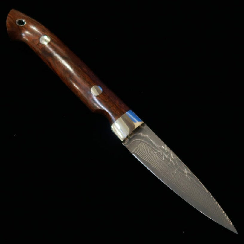 片山 雄太YUTA KATAYAMA "川蝉" スピア VG10 ニッケルダマスカス アイアンウッド （73mm）