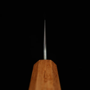 Miura Santoku Knife, Swedish Steel, Damascus Finish, Burnt Lacquer, Octagonal Handle (165mm)