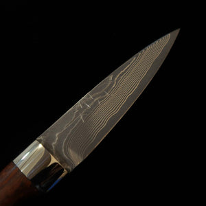 Yuta Katayama "Kawasemi" Spear VG10 Nickel Damascus Ironwood (73mm)