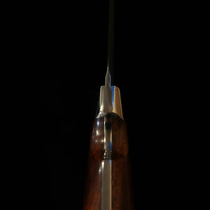 Yuta Katayama "Kawasemi" Spear VG10 Nickel Damascus Ironwood (73mm)