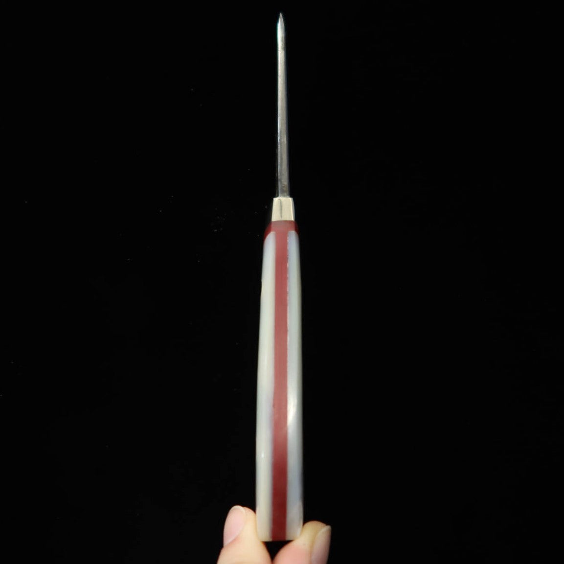 Takeda Hamono Moriya Made Sheath Knife Pearl Handle