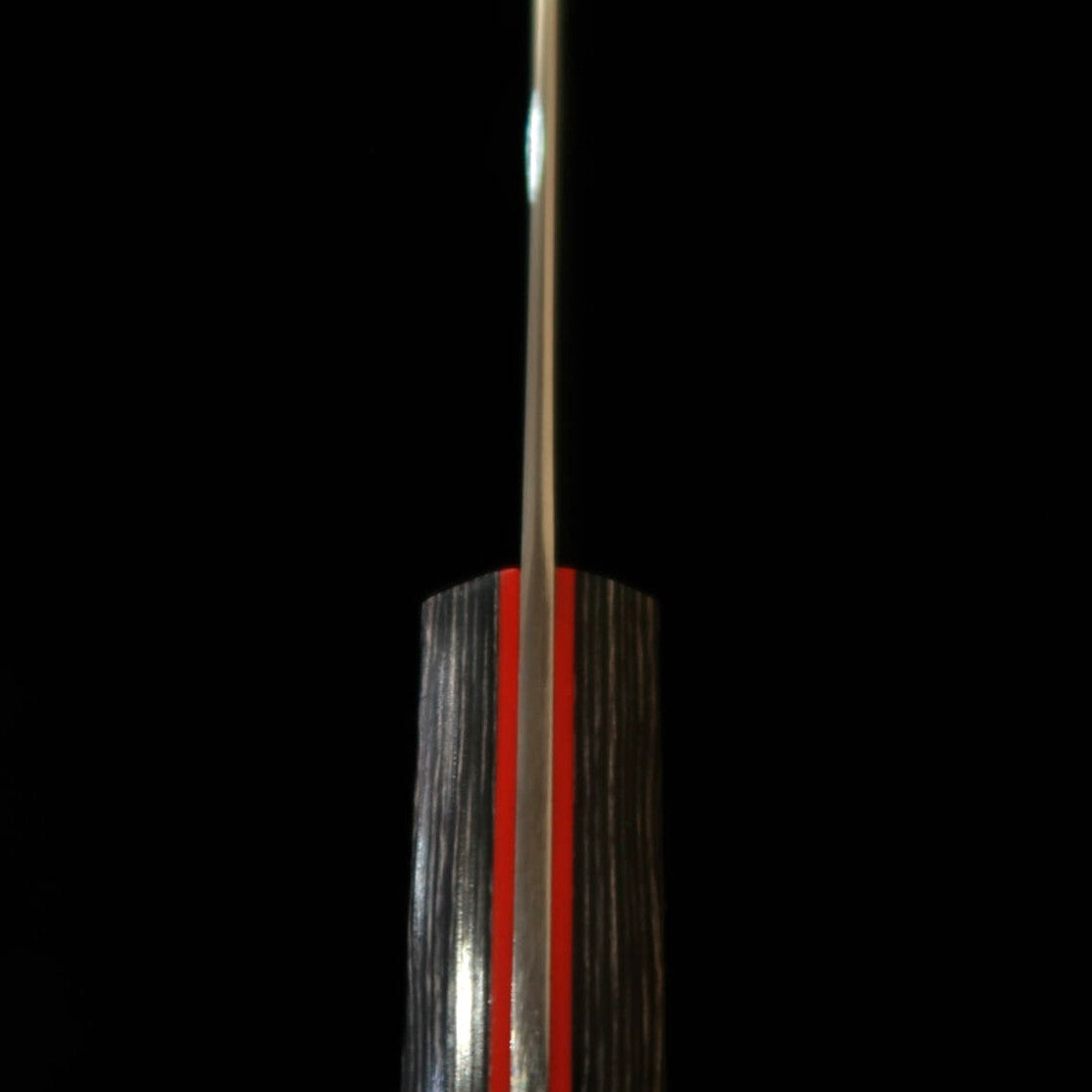 三浦MIURA 切付牛刀 SLD 黒合板 カラーライン（210mm）