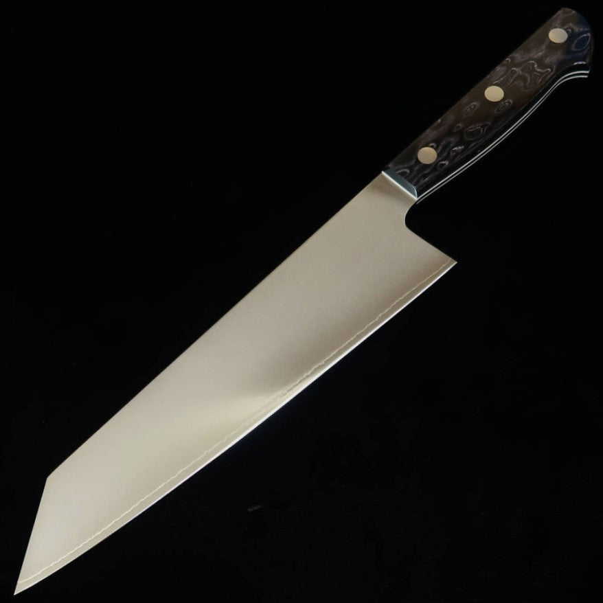 三浦MIURA 切付牛刀 SLD 黒合板 カラーライン（210mm）