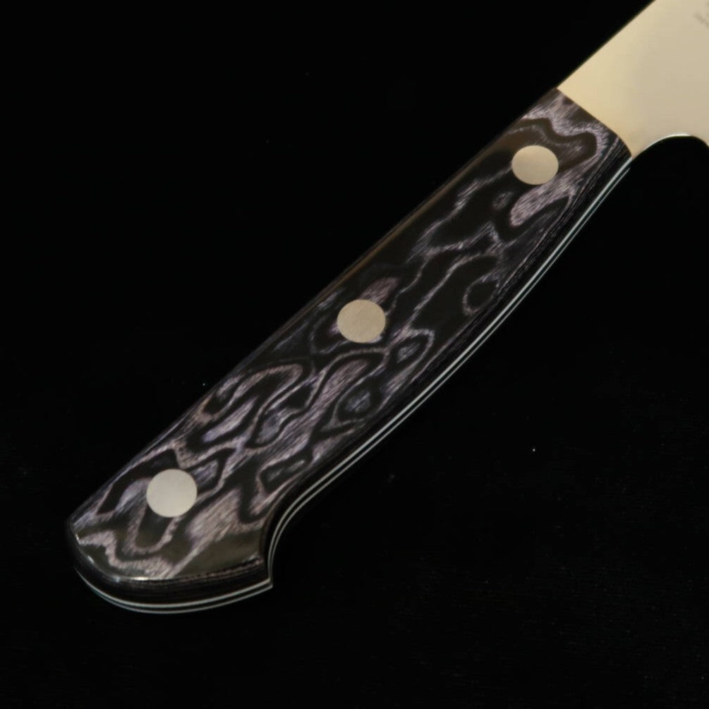 三浦MIURA 切付牛刀 SLD 黒合板 カラーライン（210mm） – 三浦刃物店