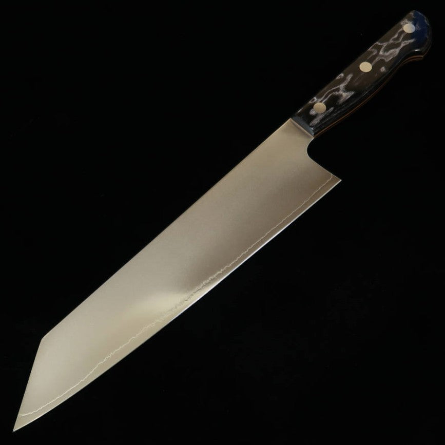 三浦MIURA 切付牛刀 SLD 黒合板 カラーライン（240mm）