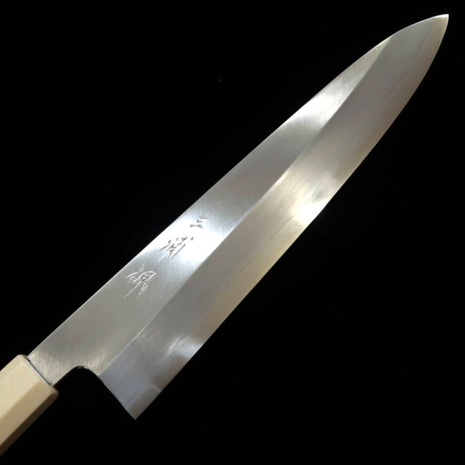Miura Obidama Single-Edged Gyuto, Ginsan, Kasumi Finish, Corian Handle (240mm)
