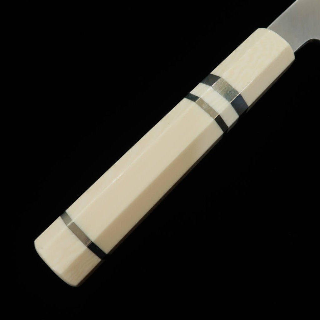 Miura Obidama Single-Edged Gyuto, Ginsan, Kasumi Finish, Corian Handle (240mm)