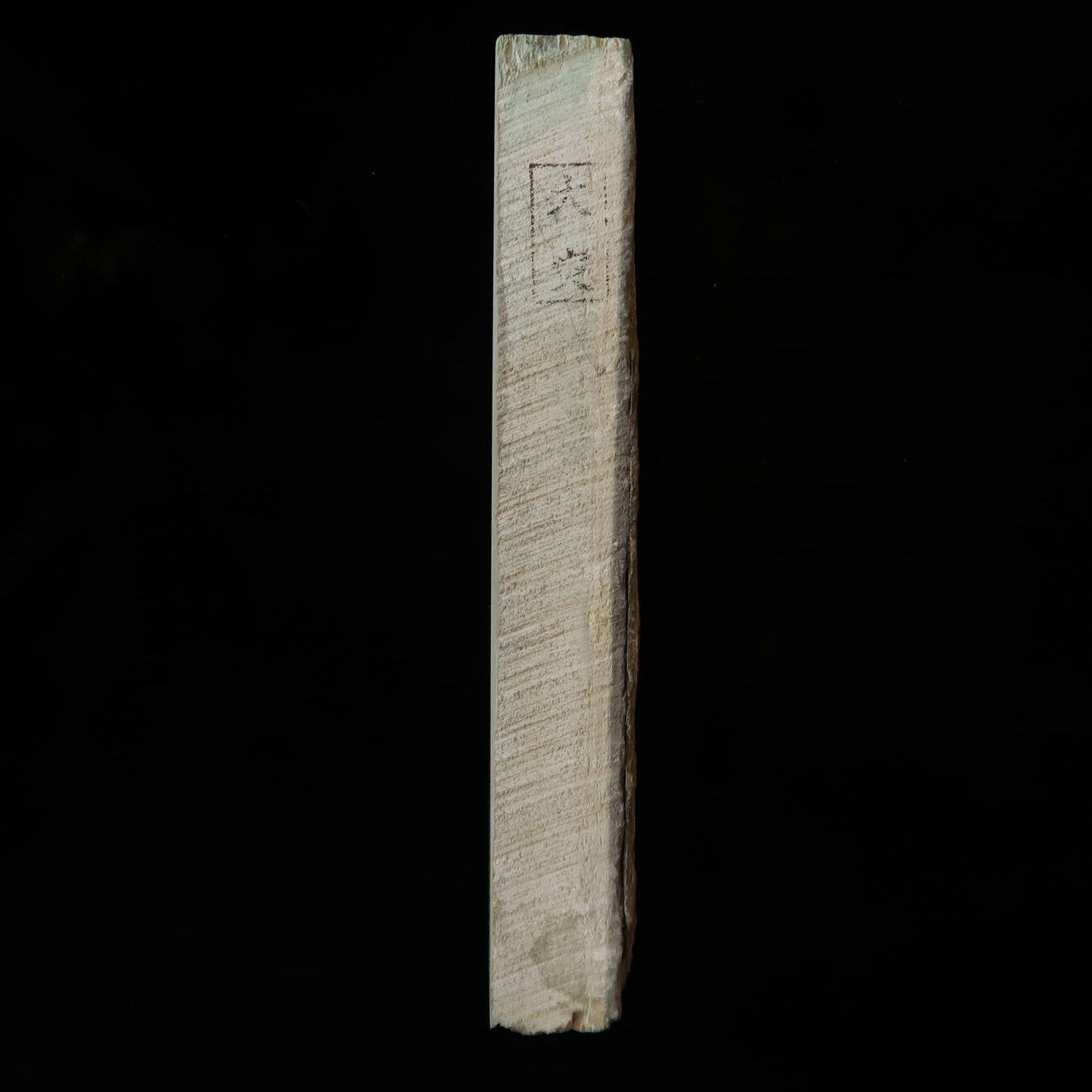 天然砥石　大突　30型　裏カラス　74×204×30mm