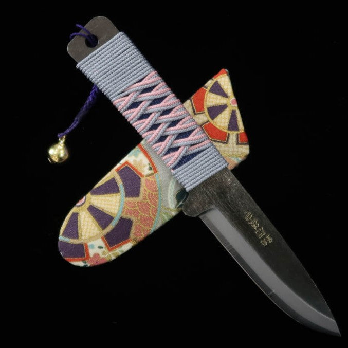 Nagaokamekoma HIGONOKAMI Faca Multiuso Aço Branco -C- (65mm)
