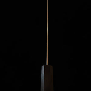 HATSUKOKORO gyuto VG10 Damasco níquel, mango octogonal de ébano (210 mm)