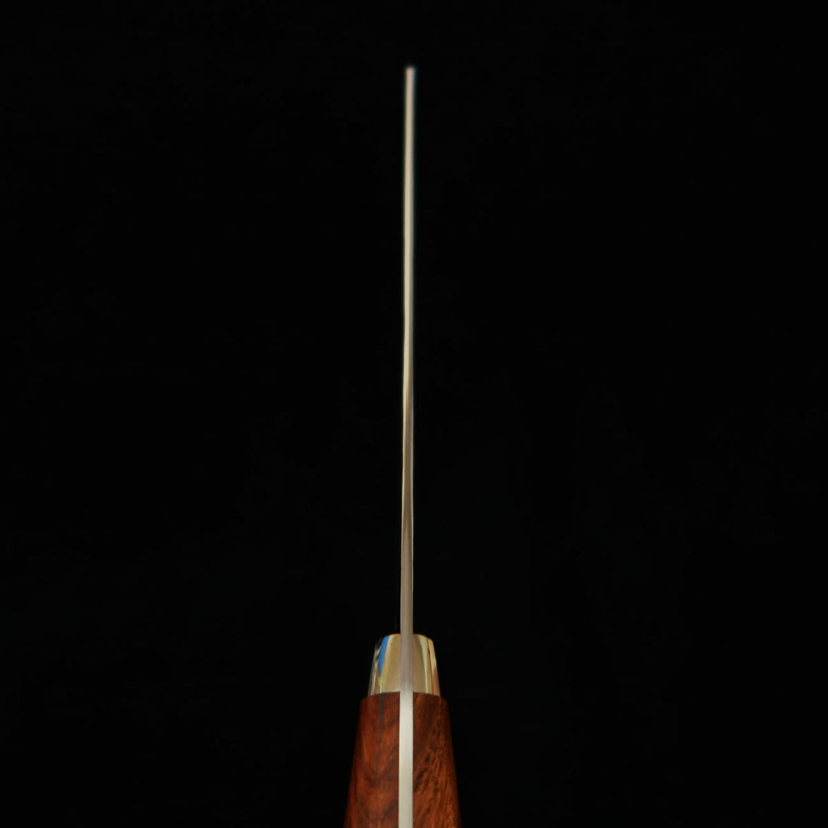 NIGARA 二唐刃物鍛錬所 Gyuto SG2, kuro-uchi martilleado, mango de ironwood (210 mm)