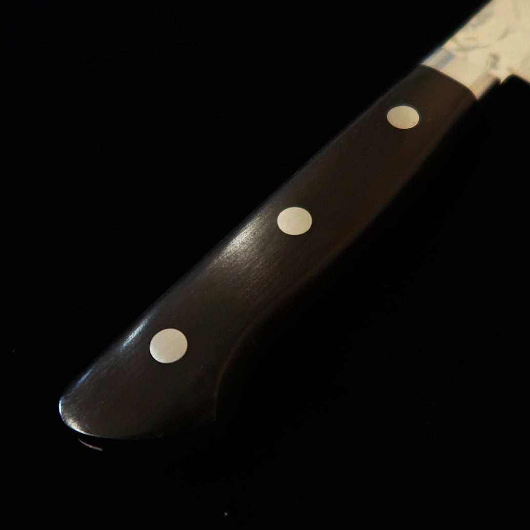 虎徹 KOTETSU ペティ VG10 鎚目ダマスカス 黒合板柄（135mm）