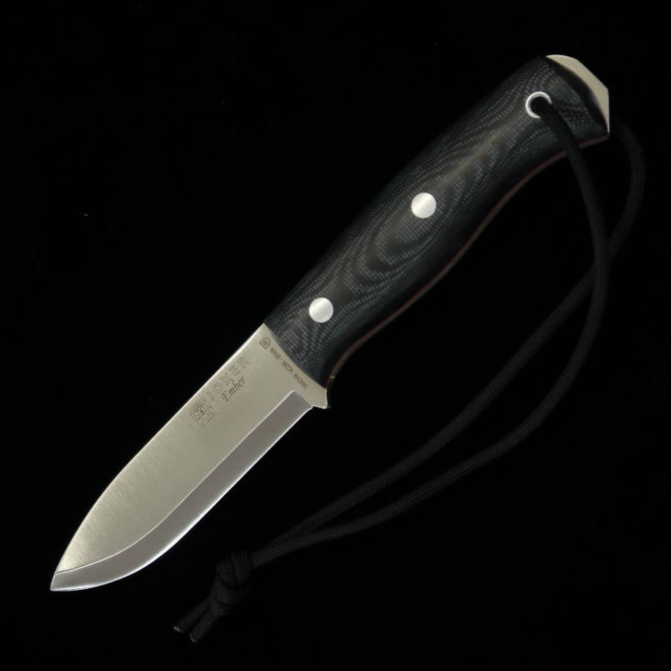 Faca Bushcraft com Firesteel JOKER Ember Micarta CM122-P (105mm)