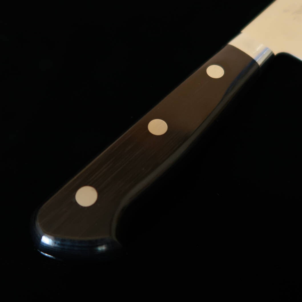 三浦MIURA 牛刀 VG10 磨き 黒合板柄（210mm）