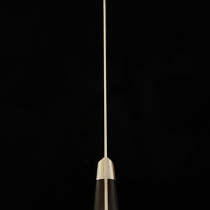 MIURA Miura, gyuto VG10 pulido, mango de laminado negro (210 mm)