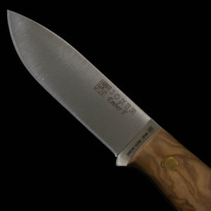 JOKER jok0007 CO123-P Ember F avec firesteel olive – Couteau bushcraft