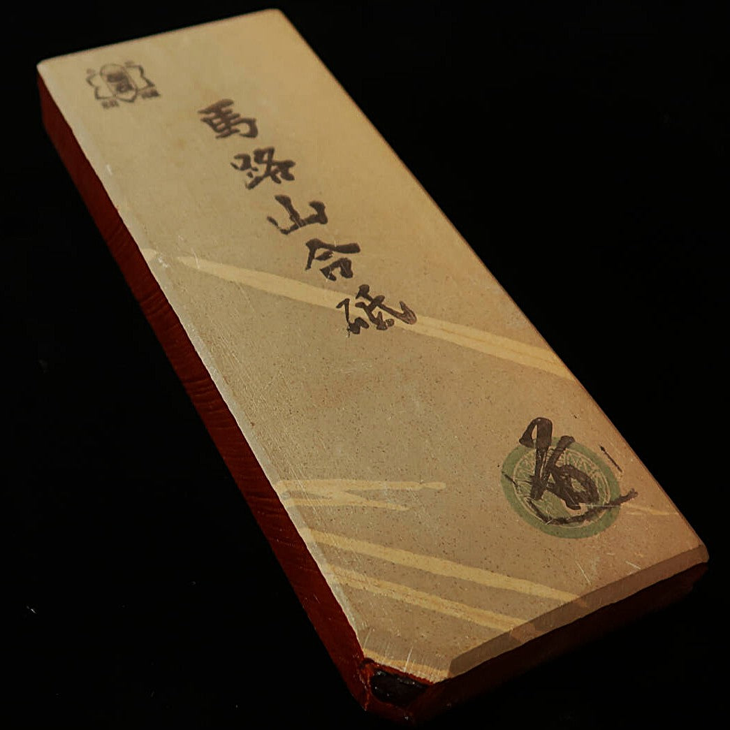 天然砥石　馬路山 合砥 レザー型　58×158×18mm