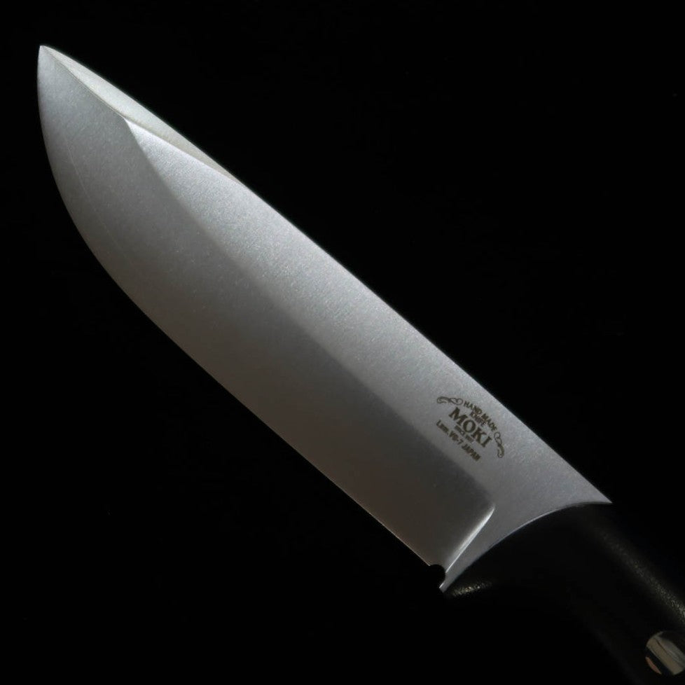 Moki Berg MK-2021BM/CO VG7/LAM micarta de lino negra (110 mm)