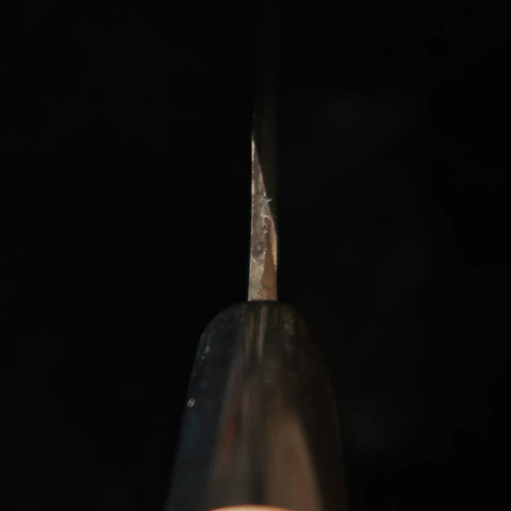 三浦 MIURA 柳刃 白紙二号 本霞 水牛朴栗型柄 左利き用 （270mm）