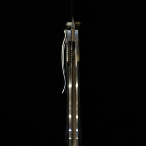 MCUSTA Mcusta Shinra Mixture Ripple SPG2 mango de pakkawood negro MC-0142G (71 mm)