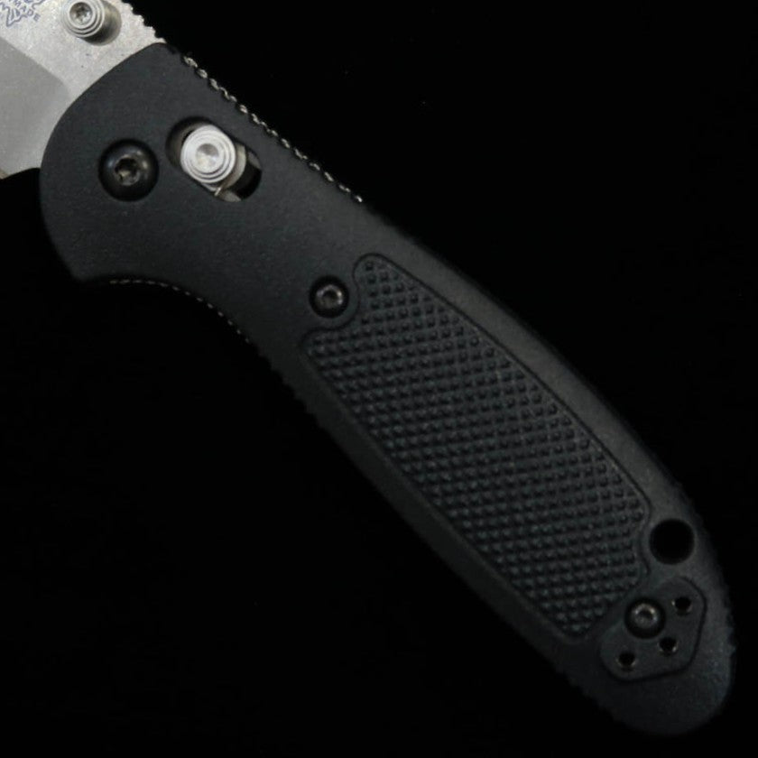 BENCHMADE bem556-S30V Mini Grip Tyrian Silver Straight Blade (70mm)