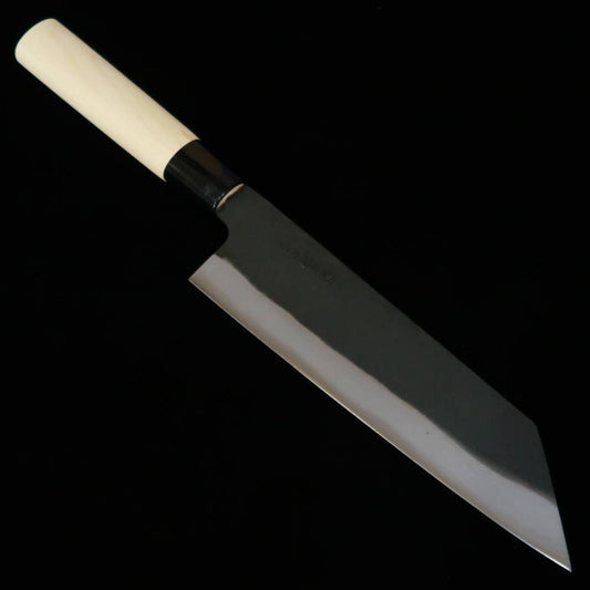 左頼光 HIDARI YORIMITSU 文化 SK材 黒打ち 朴柄 (200mm)