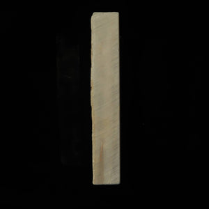 Pierre à aiguiser naturelle Yaginoshima, awasedo asagi, type 30, 76 × 207 × 37 mm