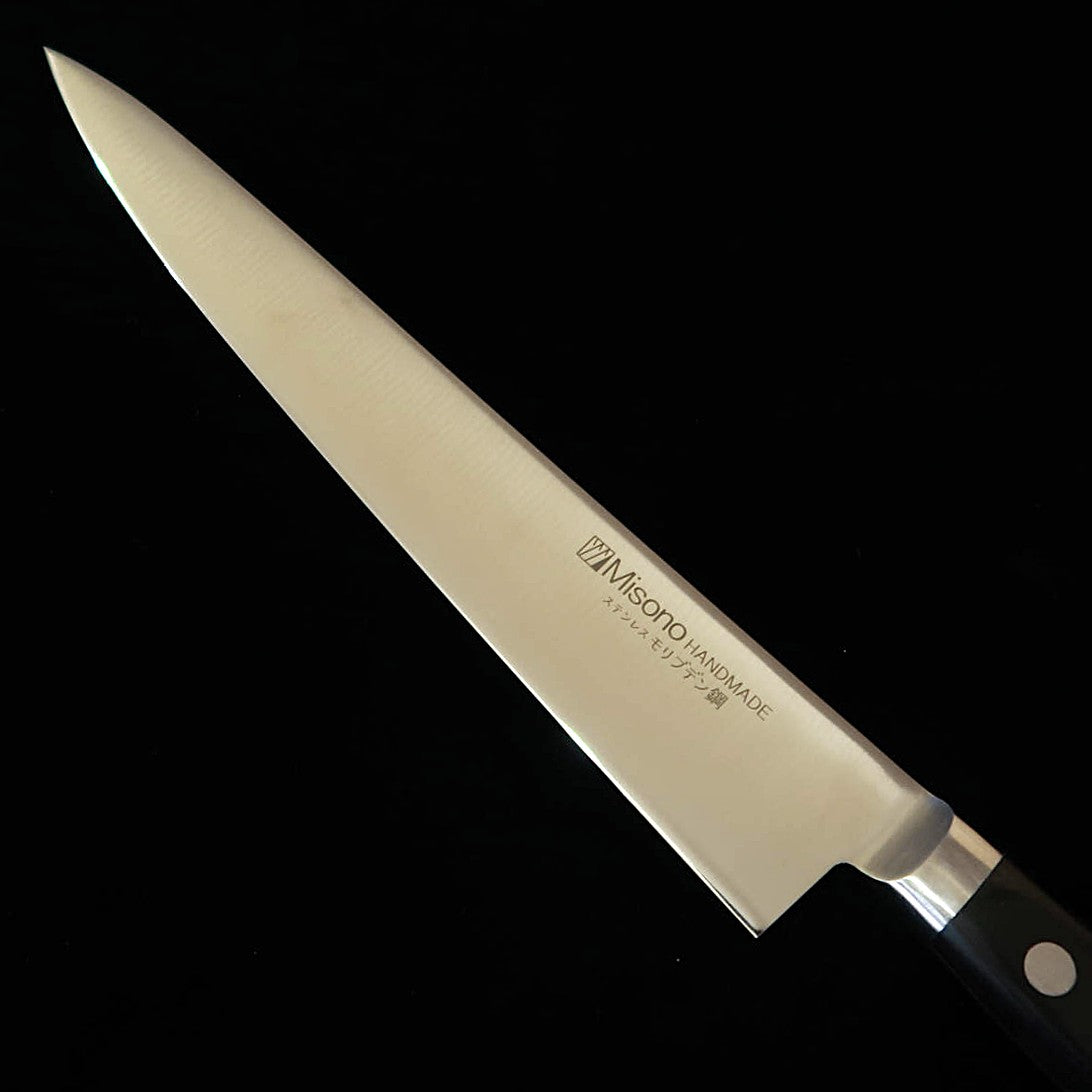 MISONO Molybdenum Steel Sujihiki Slicer with Black Plywood Handle (240/270mm)