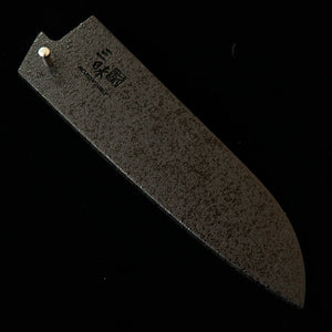 ZANMAI Zanmai funda para pequeño santoku, negra (150 mm)