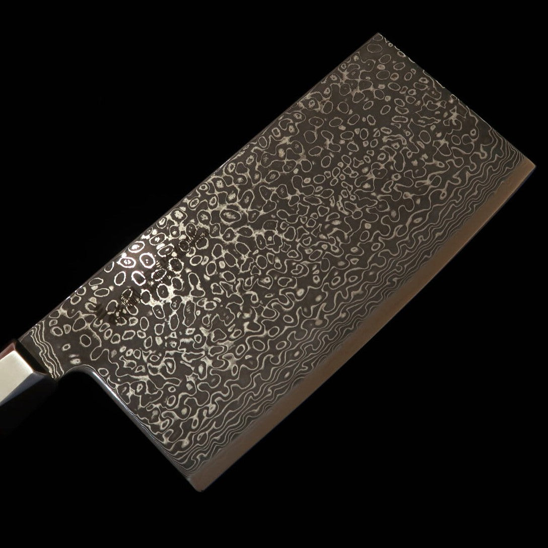 【新定番】三昧MCUSTA ZANMAI 別誂 中華包丁 VG10 ダマスカス（180mm）