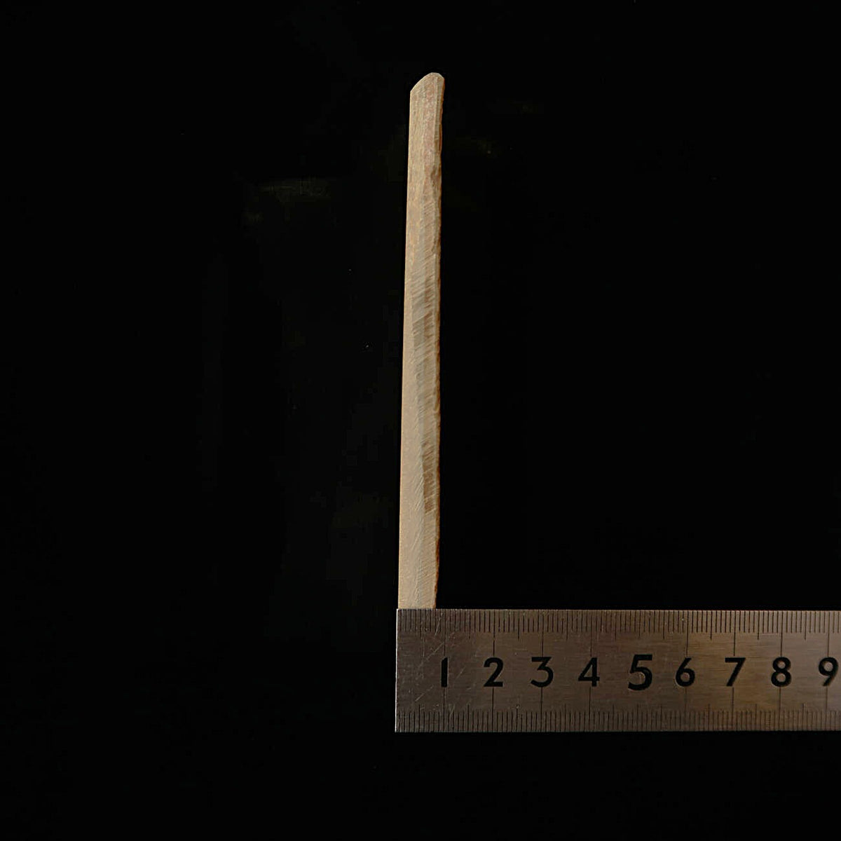 Pedra de amolar natural Nakayama Aoto pedaço (koppa) 47 × 135 × 7 mm