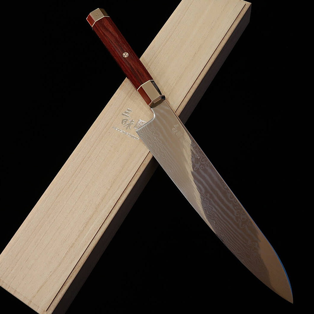 【Novo Clássico】MCUSTA ZANMAI Ultimate Aranami Gyuto (180-240mm)