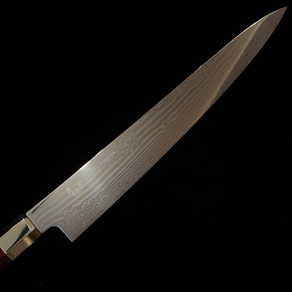 【新定番】三昧MCUSTA ZANMAI アルテイメット 荒波 筋引　(240/270mm)