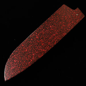 ZANMAI Fourreau pour Santoku, rouge (180 mm)
