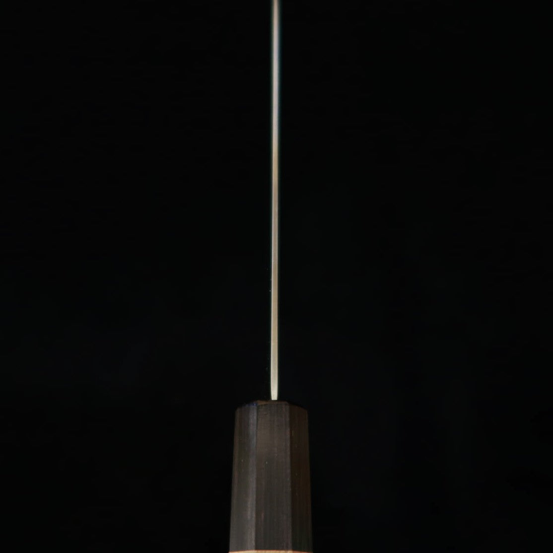 Petty KAGEKIYO Chromax semi-inox, mango octogonal de nogal (150 mm)