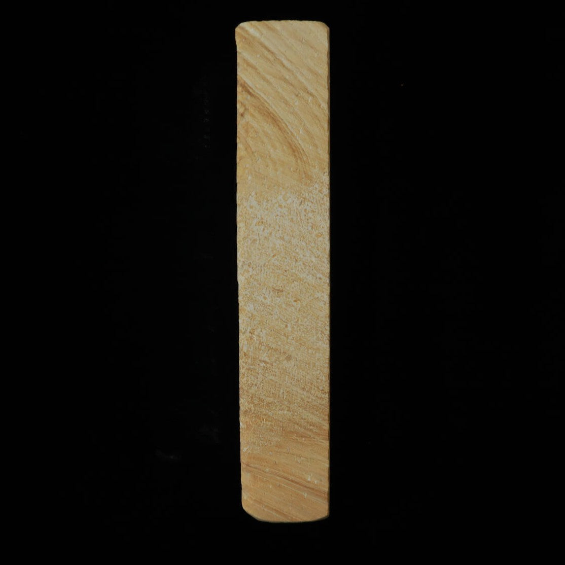 天然砥石　夏屋砥 茶　66×207×38mm
