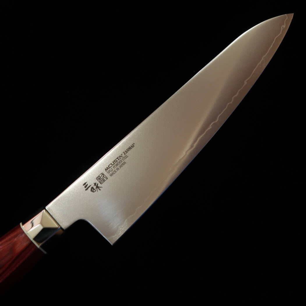 【Nouvelle référence】MCUSTA ZANMAI Revolution 3 Rouge Gyuto (210mm)