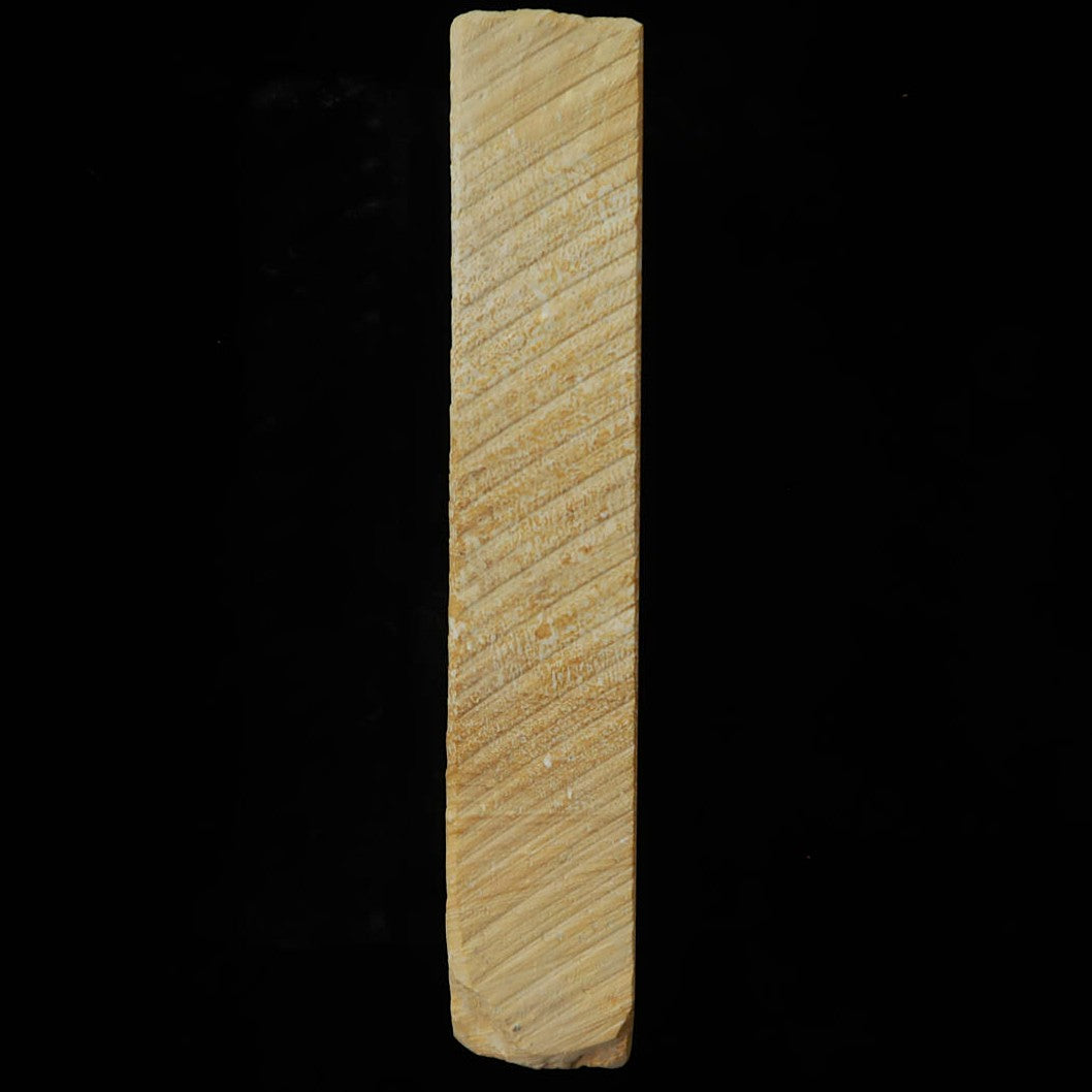 天然砥石　夏屋砥 茶　66×207×38mm