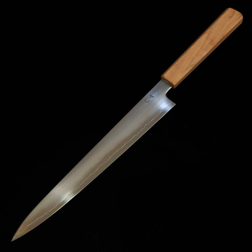 KAGEKIYO Ginsan Japanese Sujihiki Knife with Cherry Blossom Handle (240mm)
