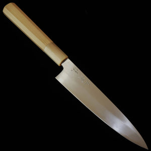 三浦頂MIURA Itadaki 田中義一 ペティ 白紙二号 水牛朴八角柄 （150mm）