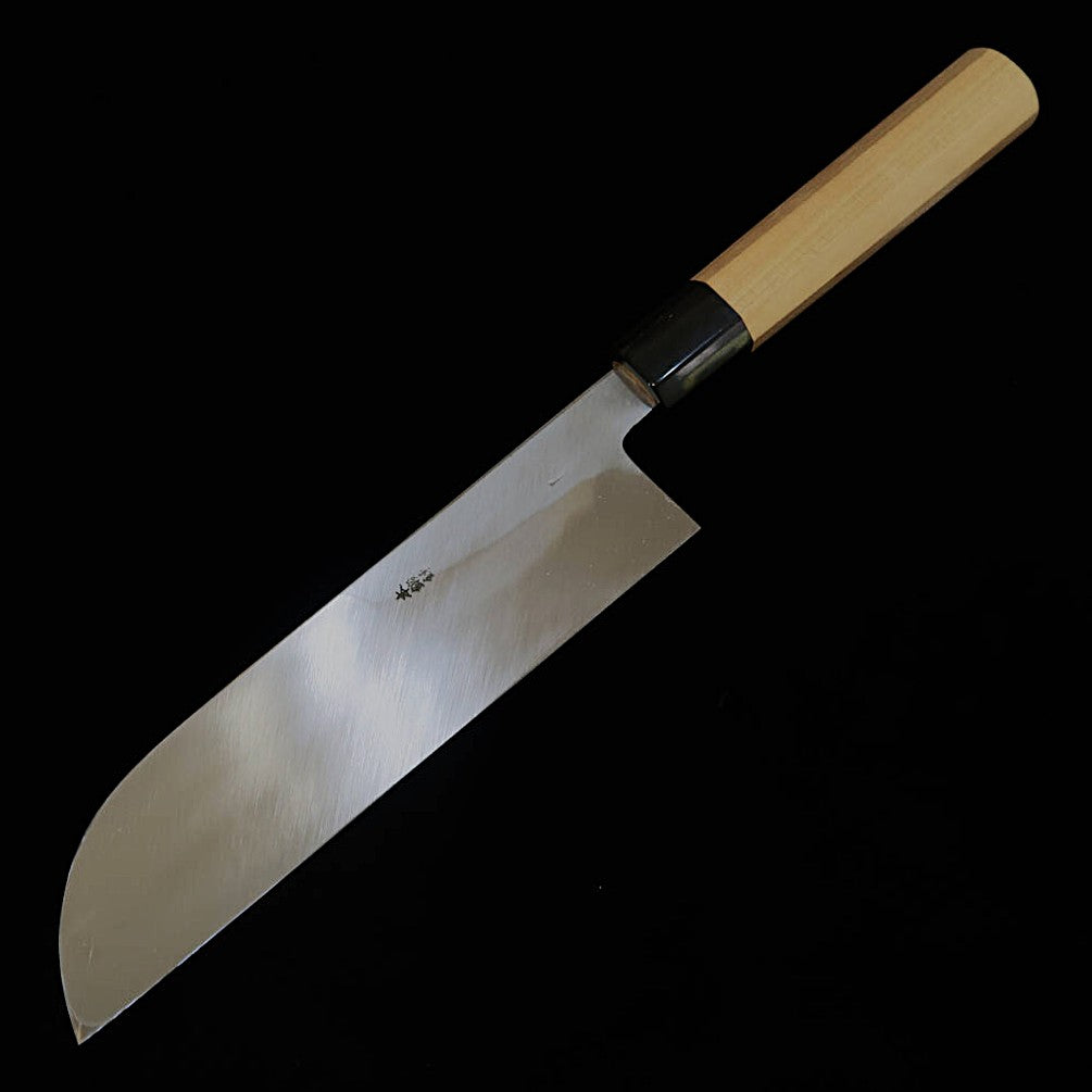 郷右馬允義弘YOSHIHIRO 青霞 青紙二号 鎌薄刃 朴八角柄 （210ｍｍ）
