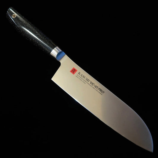 Sumikama Kasumi VG-10 PRO Santoku Cabo de Mármore Artificial No.54018 (180mm)