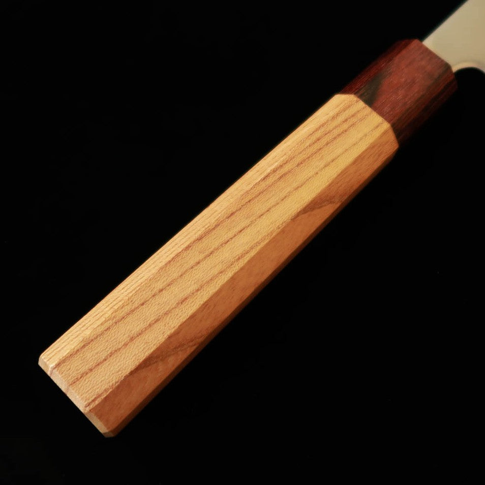 三浦 MIURA 牛刀 青紙スーパー 磨き 欅八角柄 （240mm）