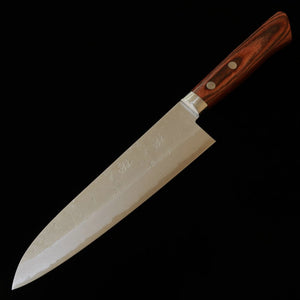 Miura Seika Gyuto VG10 Nashiji Damascus with Mahogany Handle (180mm)